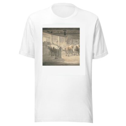 A Cow Byre by Robert Hills T-Shirt
