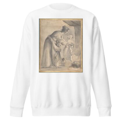 A Domestic Scene by Annibale Carracci Sweatshirt