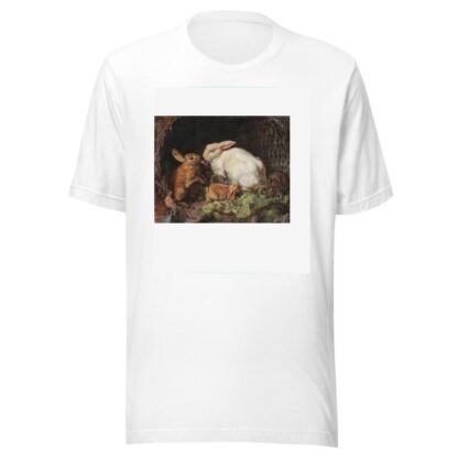 A Family of Hares by Friedrich Heimerdinger T-Shirt
