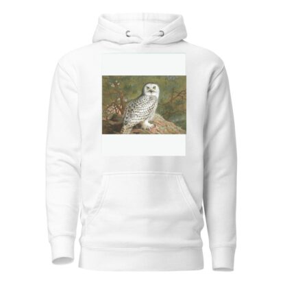 A Female Snowy Owl by Archibald Thorburn Hoodie