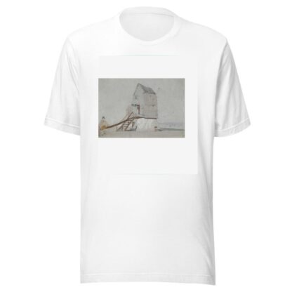 A Figure Beside A Windmill by George Bryant Campion T-Shirt