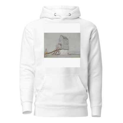 A Figure Beside A Windmill by George Bryant Campion Hoodie