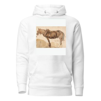 A Horse in Harness Seen From the Near Side by Thomas Sidney Cooper Hoodie