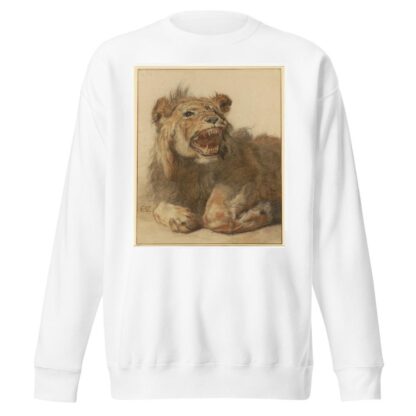 A Lion Snarling by Cornelis Saftleven Sweatshirt