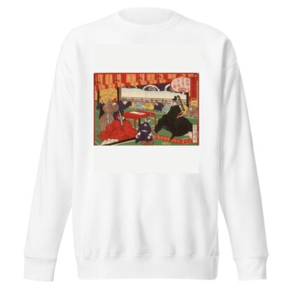 A Messenger from Korea in Audience with Tokugawa Ienobu by Tsukioka Yoshitoshi Sweatshirt