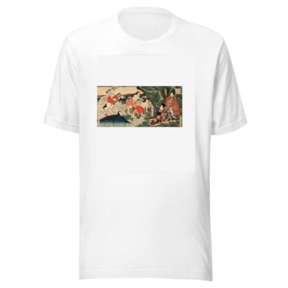 A Modern Prince Genji at Chigogafuchi, Enoshima by Tsukioka Yoshitoshi T-Shirt