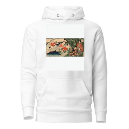 A Modern Prince Genji at Chigogafuchi, Enoshima by Tsukioka Yoshitoshi Hoodie