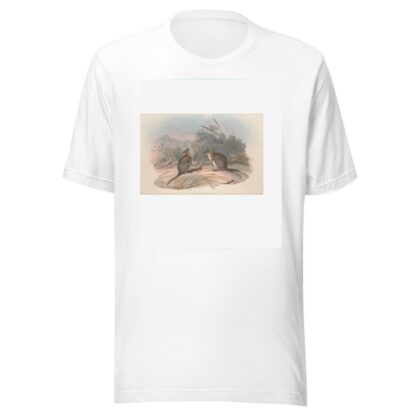 A monograph of the Macropodidae, or family of kangaroos Pl.21 by John Gould T-Shirt