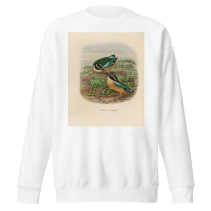 A monograph of the Pittidæ, or family of ant-thrushes Pl.19 by Daniel Giraud Elliot Sweatshirt