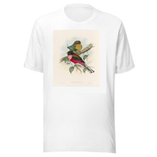 A monograph of the Trogonidae or family of trogons Pl.22 by John Gould T-Shirt