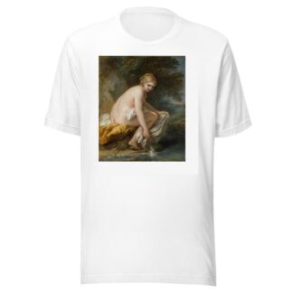 A Nymph At Her Bath by Charles-André van Loo T-Shirt