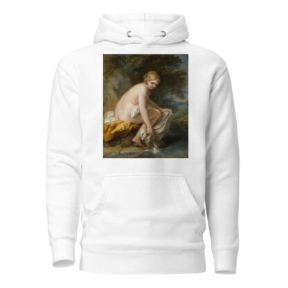 A Nymph At Her Bath by Charles-André van Loo Hoodie