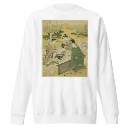 A Parody of the Tales of Ise by Chōbunsai Eishi Sweatshirt