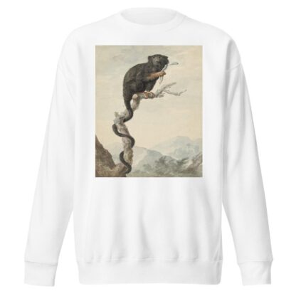 A Red-handed Tamarin by Jacob Perkois Sweatshirt