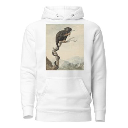 A Red-handed Tamarin by Jacob Perkois Hoodie