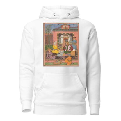A Royal Picnic on a Terrace by Muhammad Ali Hoodie