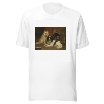 A Sheepdog, a King Charles Spaniel, and a Terrier by Bernard te Gempt T-Shirt