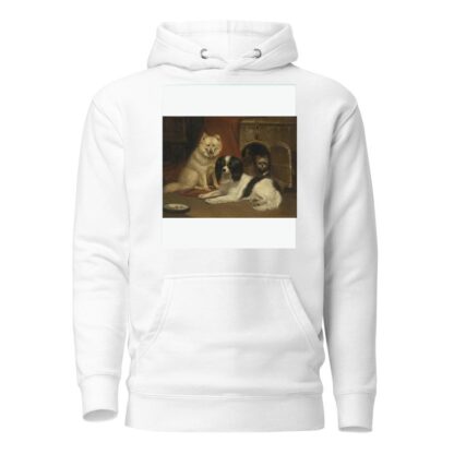 A Sheepdog, a King Charles Spaniel, and a Terrier by Bernard te Gempt Hoodie