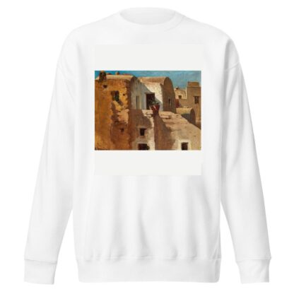 A Terrace in Taormina, study by Alois Schönn Sweatshirt