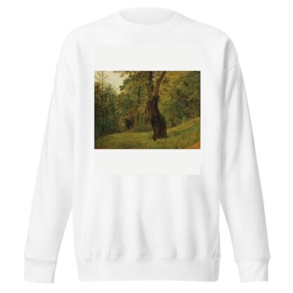 A Tree at the Edge of the Woods by Circle of Friedrich Gauermann Sweatshirt
