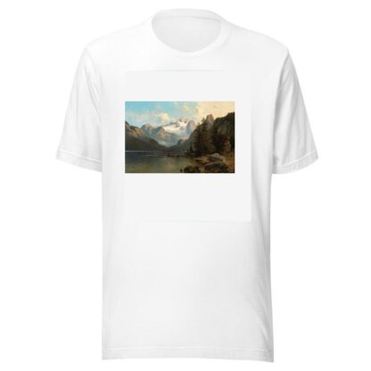 A View of the Dachstein Massif from Lake Gosau by Josef Thoma T-Shirt