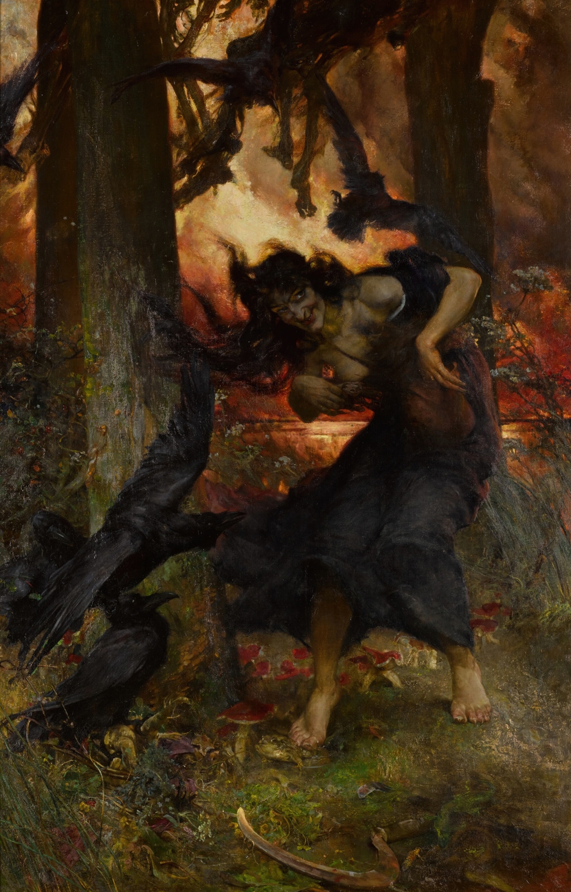 A Witch by Edgar Bundy