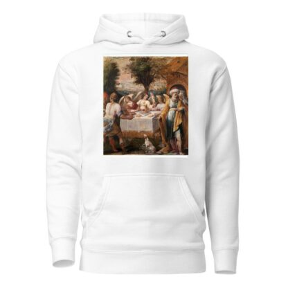 Abraham And The Three Angels by Avanzino Nucci Hoodie