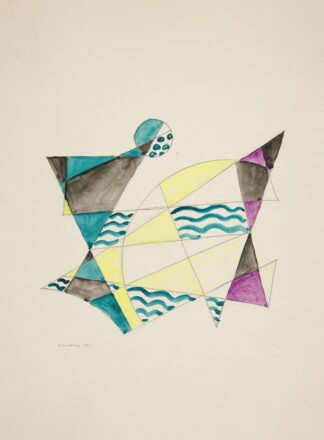 Abstraction Based on Sails, II by David Kakabadzé