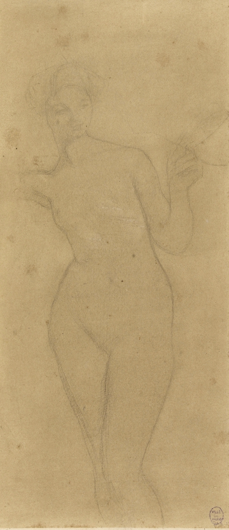Académie féminine by Pascal-Adolphe-Jean Dagnan-Bouveret