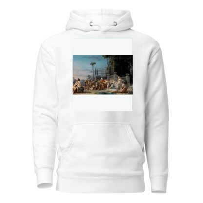 Achilles is recognized among the daughters of Lycomedes by Nöel Hallé Hoodie