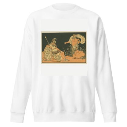 Aeneas and Tiber by Bartolomeo Pinelli Sweatshirt