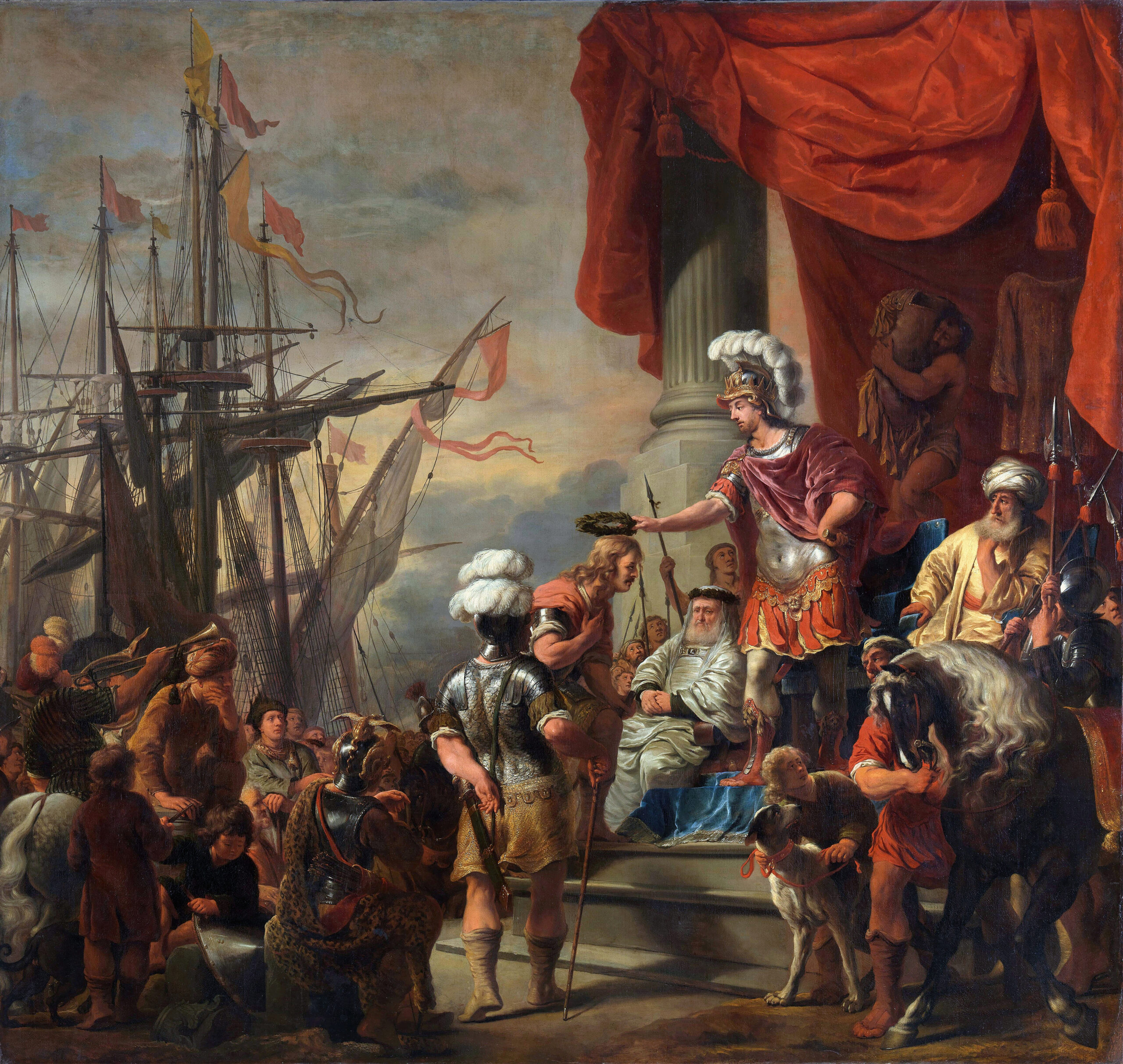 Aeneas At The Court of Latinus by Ferdinand Bol