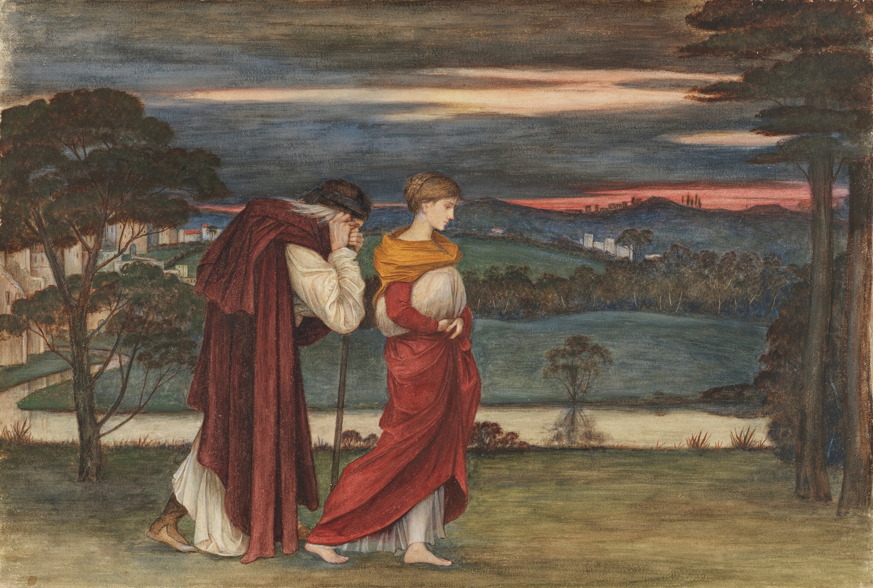 Age and beauty by John Roddam Spencer Stanhope