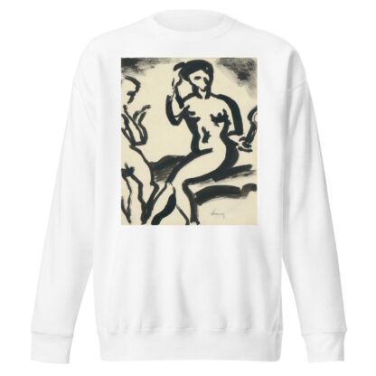 Akt ženy by Konštantín Bauer Sweatshirt