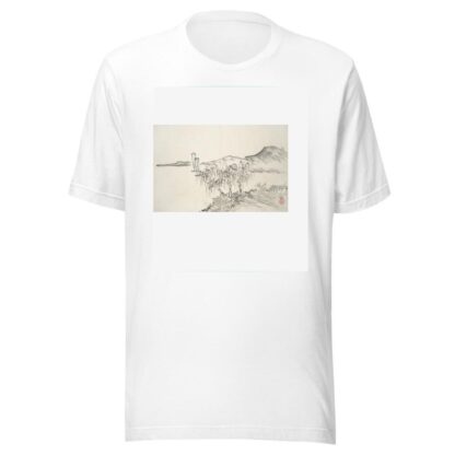 Album of Fifteen Ink Paintings Pl.02 by Hine Taizan T-Shirt