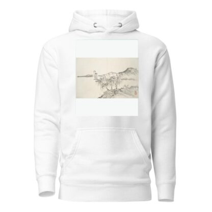 Album of Fifteen Ink Paintings Pl.02 by Hine Taizan Hoodie