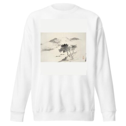 Album of Fifteen Ink Paintings Pl.07 by Hine Taizan Sweatshirt