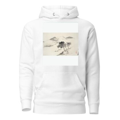 Album of Fifteen Ink Paintings Pl.07 by Hine Taizan Hoodie