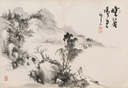 Album of Paintings by Haizan Pl.04 by Yoshitsugu Haizan
