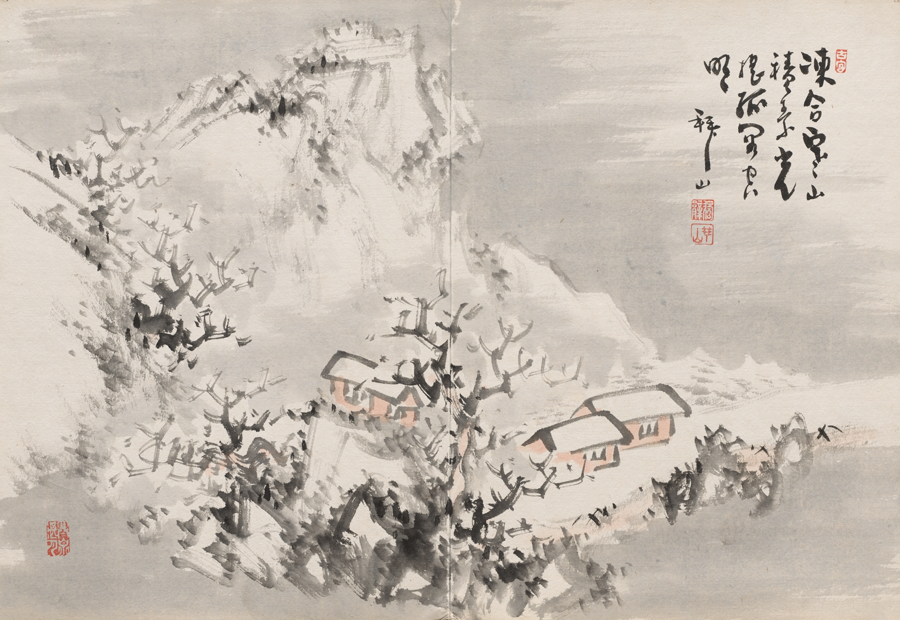 Album of Paintings by Haizan Pl.14 by Yoshitsugu Haizan