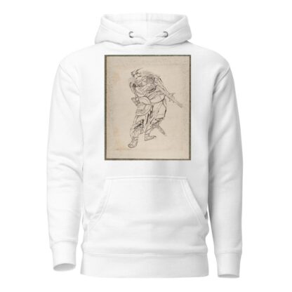 Album of Sketches by Katsushika Hokusai and His Disciples Pl.08 by Katsushika Hokusai Hoodie