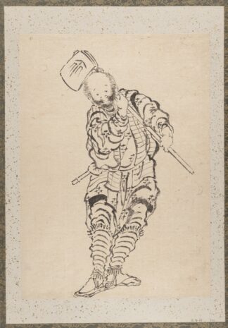 Album of Sketches by Katsushika Hokusai and His Disciples Pl.10 by Katsushika Hokusai