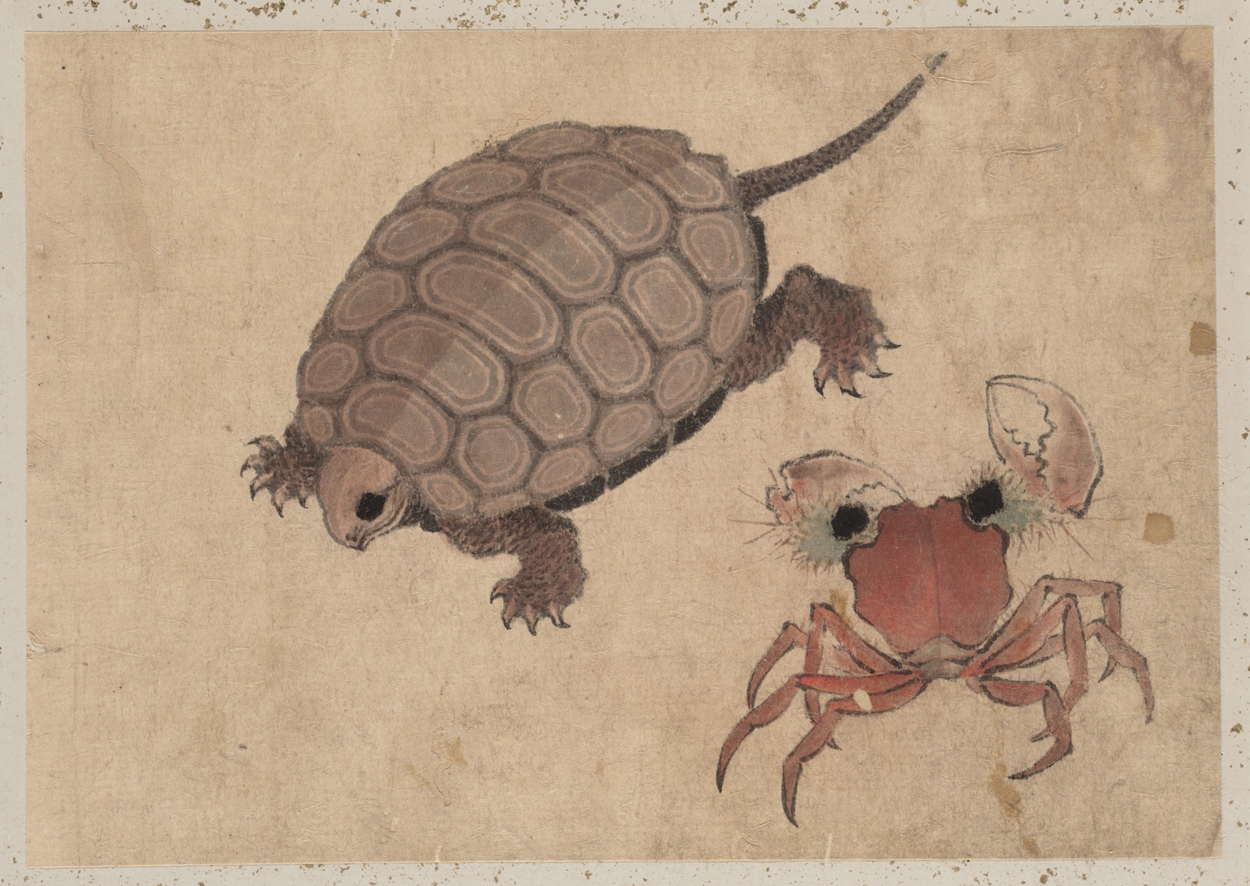 Album of Sketches by Katsushika Hokusai and His Disciples Pl.30 by Katsushika Hokusai