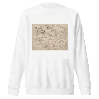 Album of Sketches by Katsushika Hokusai and His Disciples Pl.59 by Katsushika Hokusai Sweatshirt