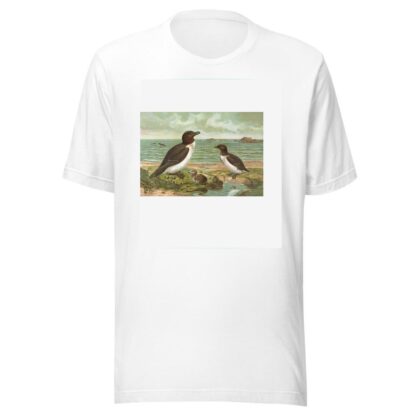 Alca torda by Johann Friedrich Naumann T-Shirt