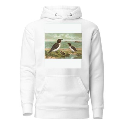 Alca torda by Johann Friedrich Naumann Hoodie