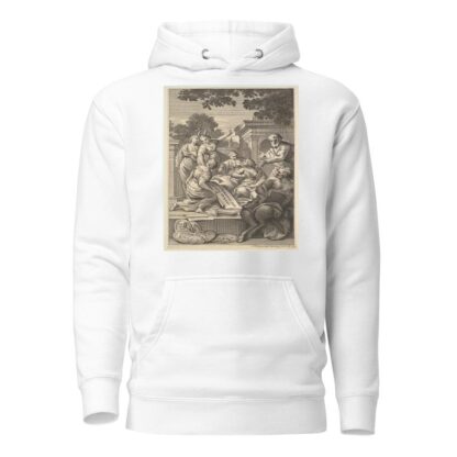 Allegorical composition celebrating the Humanities by Nicolas Dorigny Hoodie