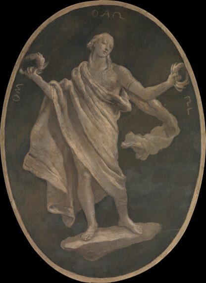Allegorical Figure Representing a Virtue, Possibly Patriotism by workshop of Giovanni Battista Tiepolo