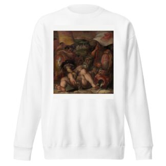 Allegory of Colle val d’Elsa and San Gimignano by Giorgio Vasari Sweatshirt
