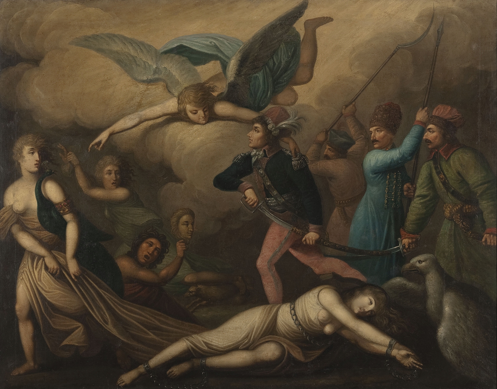 Allegory of Kościuszko by Daniel Kondratowicz